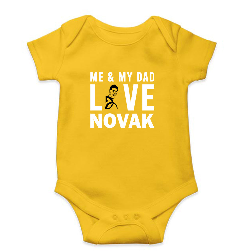 Love Novak Djokovic Tennis Kids Romper For Baby Boy/Girl