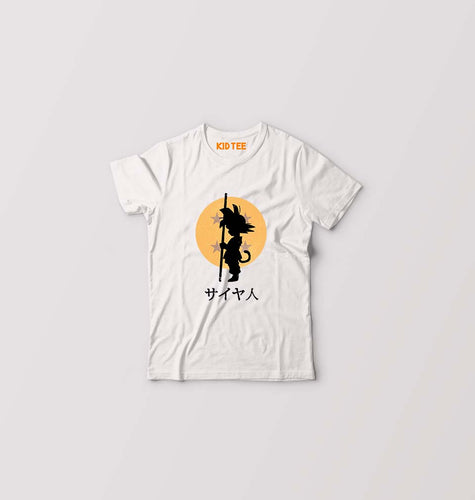 Dragon Ball Goku Kids T-Shirt for Boy/Girl-White-Ektarfa.online