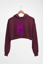 Load image into Gallery viewer, Tupac 2Pac Crop HOODIE FOR WOMEN-Maroon-Ektarfa.online
