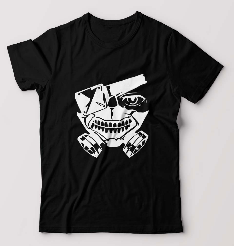 Tokyo Ghoul T-Shirt for Men-S(38 Inches)-Black-Ektarfa.online