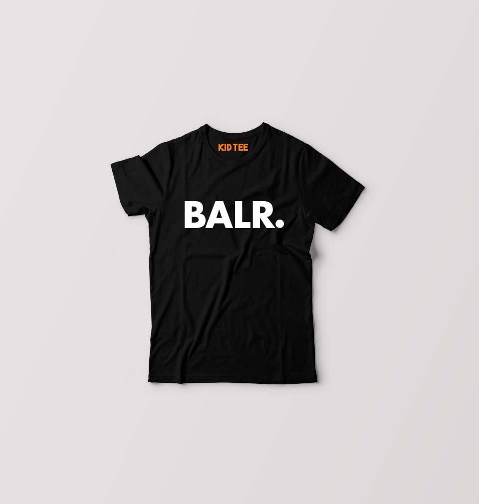 BALR Kids T-Shirt for Boy/Girl-0-1 Year(20 Inches)-Black-Ektarfa.online