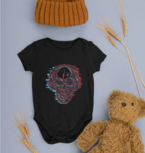 Load image into Gallery viewer, Skull Kids Romper For Baby Boy/Girl-0-5 Months(18 Inches)-Black-Ektarfa.online
