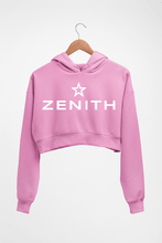 Load image into Gallery viewer, Zenith Crop HOODIE FOR WOMEN-Light Baby Pink-Ektarfa.online
