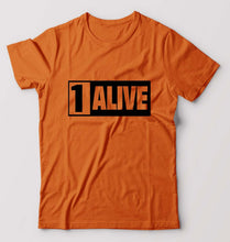 Load image into Gallery viewer, PUBG 1 Alive T-Shirt for Men-Orange-Ektarfa.online
