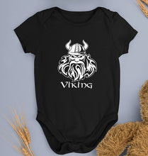 Load image into Gallery viewer, Vikings Kids Romper For Baby Boy/Girl-Black-Ektarfa.online
