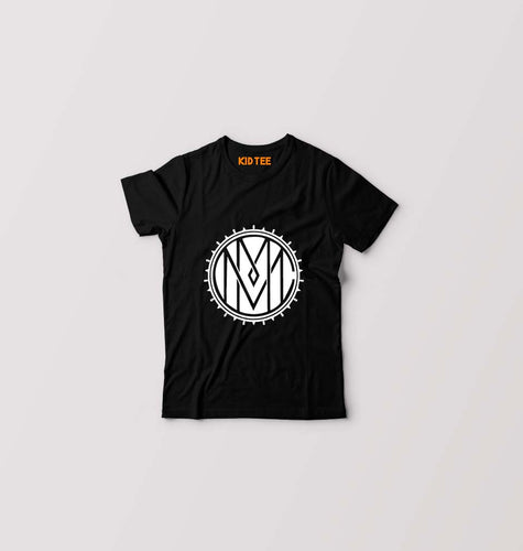 Marilyn Manson Kids T-Shirt for Boy/Girl-Black-Ektarfa.online