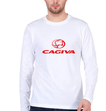 Load image into Gallery viewer, Cagiva Full Sleeves T-Shirt for Men-White-Ektarfa.online
