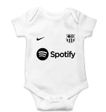 Load image into Gallery viewer, Barcelona 2022-23 Kids Romper For Baby Boy/Gir-0-5 Months(18 Inches)-White-Ektarfa.online
