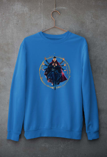 Doctor Strange Superhero Unisex Sweatshirt for Men/Women-Royal Blue-Ektarfa.online
