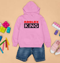 Load image into Gallery viewer, Roblox Kids Hoodie for Boy/Girl-1-2 Years(24 Inches)-Light Baby Pink-Ektarfa.online

