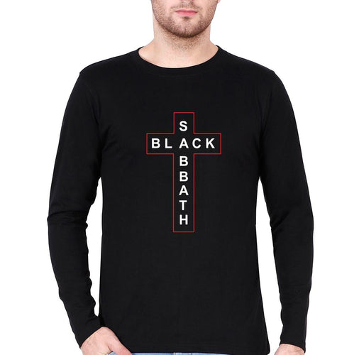 Black Sabbath Full Sleeves T-Shirt for Men-Black-Ektarfa.online