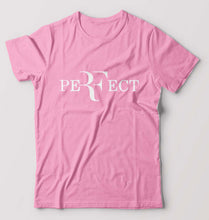 Load image into Gallery viewer, Roger Federer Perfect T-Shirt for Men-S(38 Inches)-Light Baby Pink-Ektarfa.online
