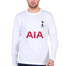 Load image into Gallery viewer, Tottenham Hotspur F.C. 2021-22 Full Sleeves T-Shirt for Men-White-Ektarfa.online
