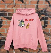 Load image into Gallery viewer, Tom and Jerry Unisex Hoodie for Men/Women-S(40 Inches)-Light Baby Pink-Ektarfa.online
