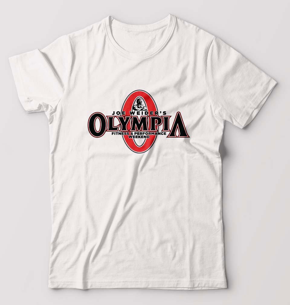 Olympia T-Shirt for Men-S(38 Inches)-White-Ektarfa.online