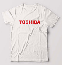 Load image into Gallery viewer, Toshiba T-Shirt for Men-White-Ektarfa.online
