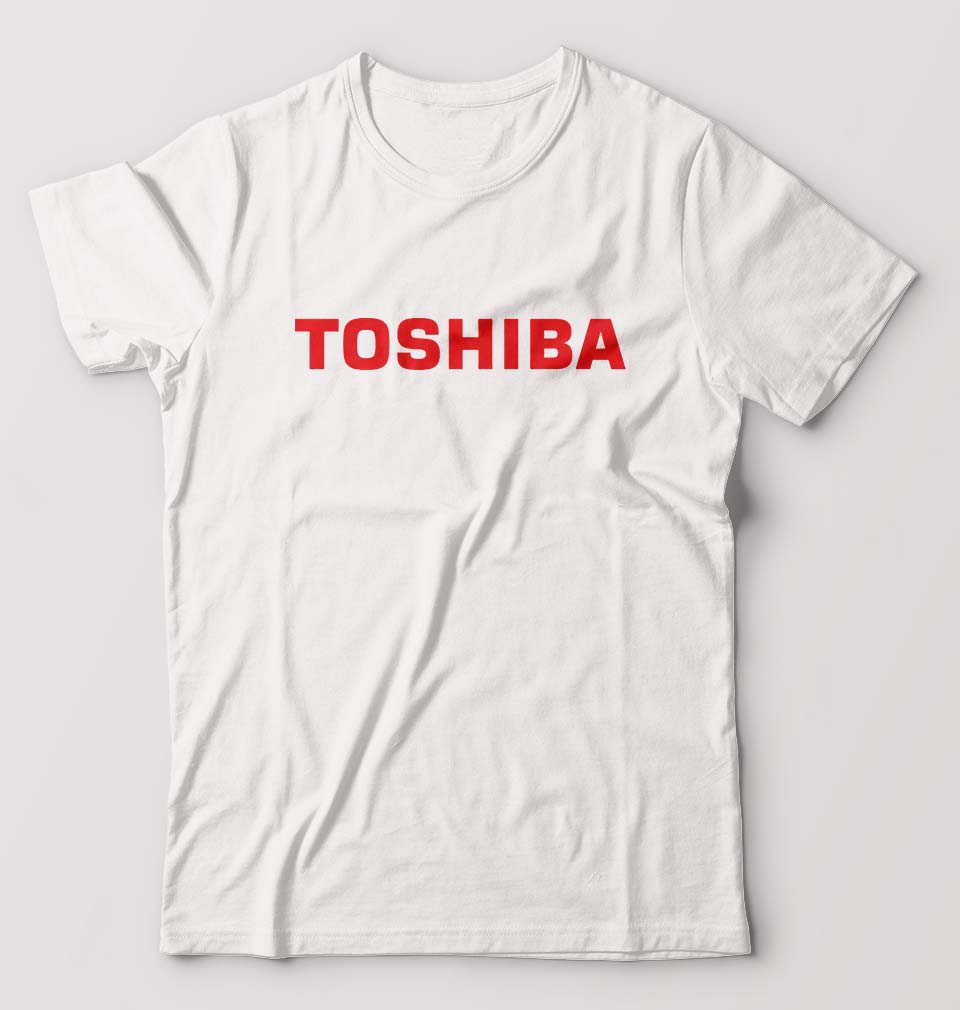 Toshiba T-Shirt for Men-White-Ektarfa.online