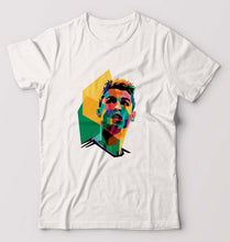 Load image into Gallery viewer, Cristiano Ronaldo CR7 T-Shirt for Men-S(38 Inches)-White-Ektarfa.online
