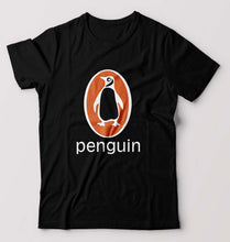 Load image into Gallery viewer, Penguin T-Shirt for Men-Black-Ektarfa.online

