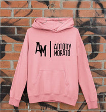 Load image into Gallery viewer, Antony Morato Unisex Hoodie for Men/Women-S(40 Inches)-Light Pink-Ektarfa.online
