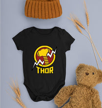 Load image into Gallery viewer, Thor Superhero Kids Romper For Baby Boy/Girl-0-5 Months(18 Inches)-Black-Ektarfa.online
