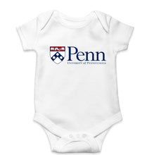 Load image into Gallery viewer, University of Pennsylvania Kids Romper Kids Romper For Baby Boy/Girl-0-5 Months(18 Inches)-White-Ektarfa.online
