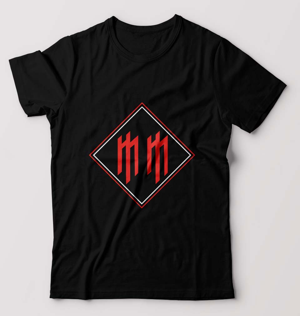 Marilyn Manson T-Shirt for Men-Black-Ektarfa.online