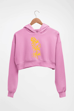 Load image into Gallery viewer, Mahakal Mahadev Bholenath Shiva Shivji Crop HOODIE FOR WOMEN-Light Baby Pink-Ektarfa.online
