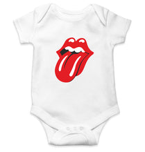 Load image into Gallery viewer, Rolling Stones Kids Romper Kids Romper For Baby Boy/Girl-0-5 Months(18 Inches)-White-Ektarfa.online
