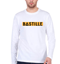 Load image into Gallery viewer, Bastille Full Sleeves T-Shirt for Men-White-Ektarfa.online
