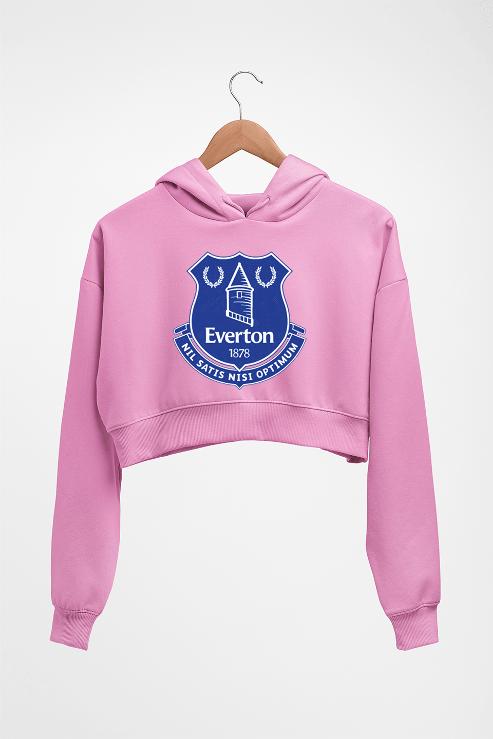 EVERTON Crop HOODIE FOR WOMEN-Light Baby Pink-Ektarfa.online