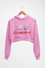Load image into Gallery viewer, Chery Crop HOODIE FOR WOMEN-Light Baby Pink-Ektarfa.online
