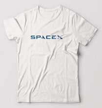 Load image into Gallery viewer, SpaceX T-Shirt for Men-S(38 Inches)-White-Ektarfa.online
