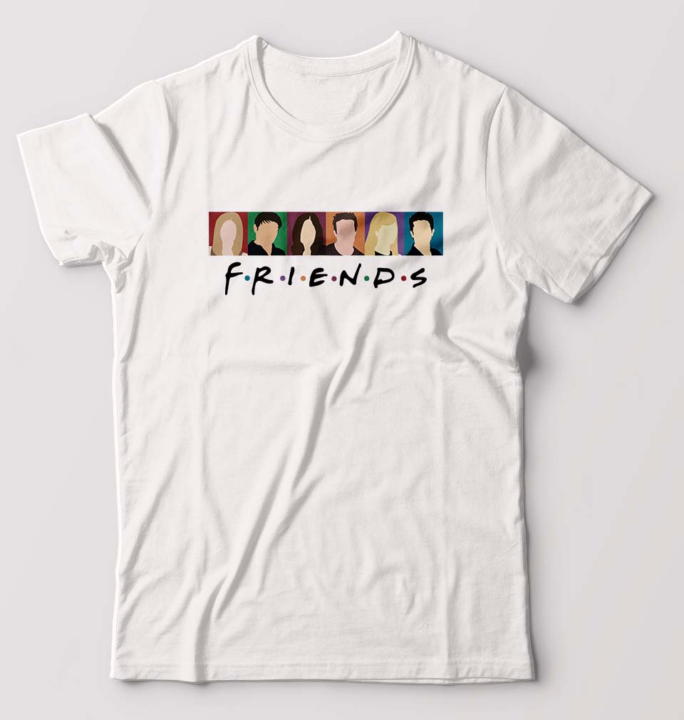 Friends T-Shirt for Men-White-Ektarfa.online