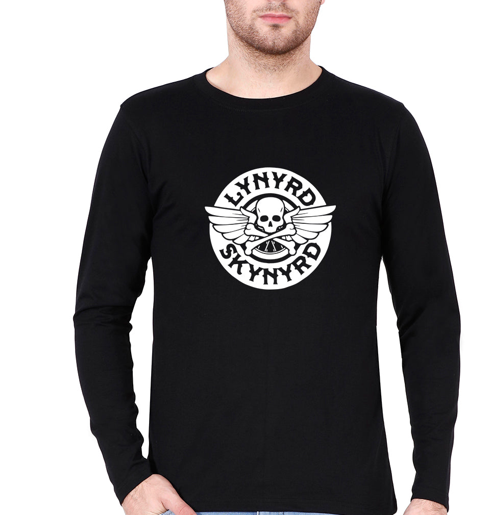 Lynyrd Skynyrd Full Sleeves T-Shirt for Men-Black-Ektarfa.online