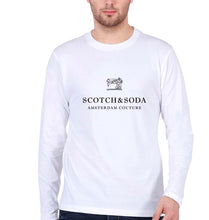 Load image into Gallery viewer, Scotch &amp; Soda Full Sleeves T-Shirt for Men-White-Ektarfa.online
