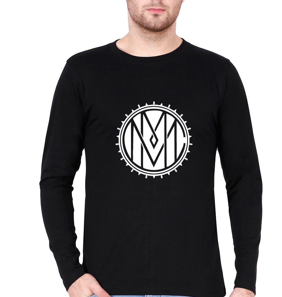 Marilyn Manson Full Sleeves T-Shirt for Men-Black-Ektarfa.online