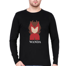 Load image into Gallery viewer, Wanda Full Sleeves T-Shirt for Men-Black-Ektarfa.online

