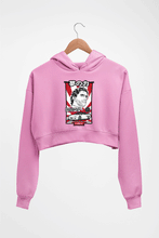 Load image into Gallery viewer, Ayrton Senna Crop HOODIE FOR WOMEN-Light Baby Pink-Ektarfa.online
