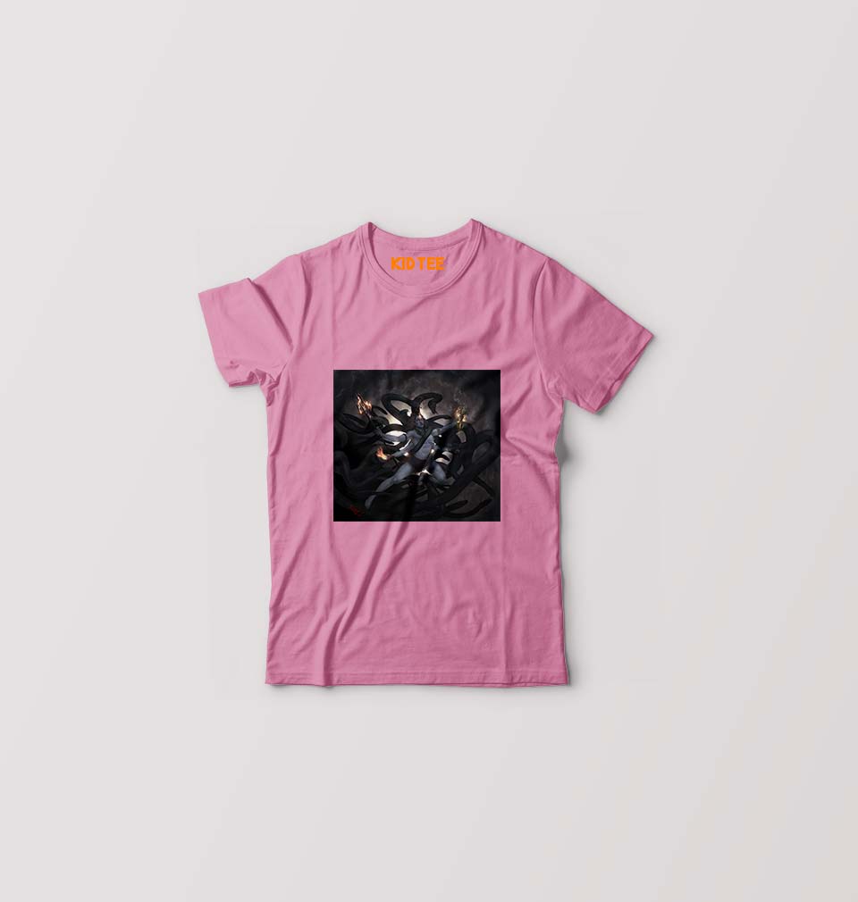 Mahakal Mahadev Bholenath Shiva Shivji Kids T-Shirt for Boy/Girl-Pink-Ektarfa.online