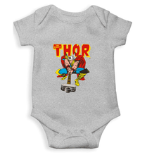 Load image into Gallery viewer, The Mighty Thor Kids Romper For Baby Boy/Girl-0-5 Months(18 Inches)-Grey-Ektarfa.online
