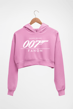 Load image into Gallery viewer, James Bond (007) Crop HOODIE FOR WOMEN-Light Baby Pink-Ektarfa.online
