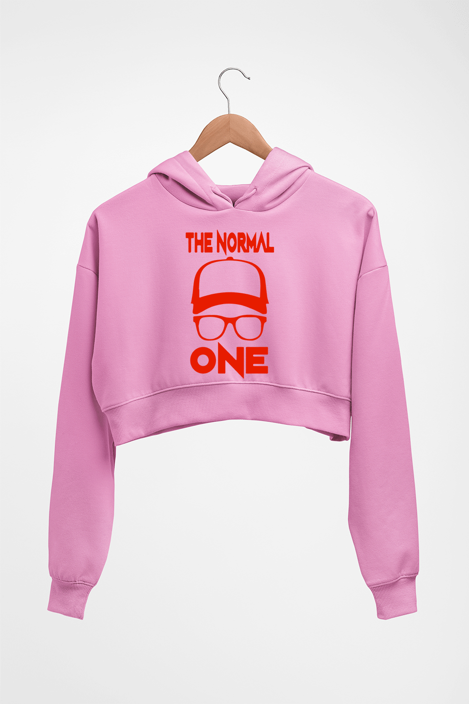 Jürgen Klopp Crop HOODIE FOR WOMEN-Light Baby Pink-Ektarfa.online