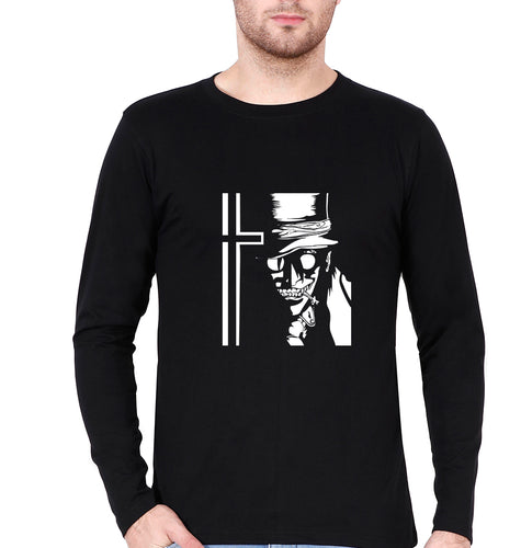 Alucard Full Sleeves T-Shirt for Men-Black-Ektarfa.online