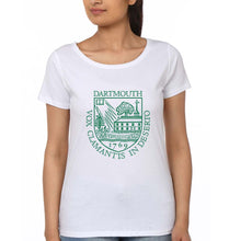 Load image into Gallery viewer, Dartmouth College T-Shirt for Women-White-Ektarfa.online

