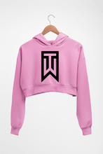 Load image into Gallery viewer, Tiger Woods Golf Crop HOODIE FOR WOMEN-Light Baby Pink-Ektarfa.online

