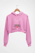 Load image into Gallery viewer, Mahakal Mahadev Bholenath Shiva Shivji Crop HOODIE FOR WOMEN-Light Baby Pink-Ektarfa.online
