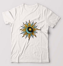 Load image into Gallery viewer, Psychedelic Chakra T-Shirt for Men-S(38 Inches)-White-Ektarfa.online
