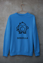 Load image into Gallery viewer, Godzilla Unisex Sweatshirt for Men/Women-S(40 Inches)-Royal Blue-Ektarfa.online
