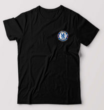 Load image into Gallery viewer, Chelsea Logo T-Shirt for Men-S(38 Inches)-Black-Ektarfa.online
